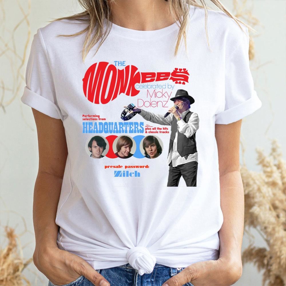 The Monkees Calrbrated By Micky Dolenz Awesome Shirts